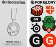 Наушники с микрофоном Steelseries Arctis Nova 3 черный 1.2м накладные оголовье (61631)