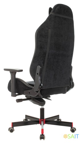 Кресло игровое A4Tech Bloody GC-450 черный текстиль/эко.кожа с подголов. крестов. металл черный