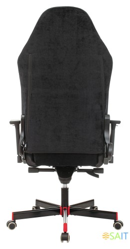 Кресло игровое A4Tech Bloody GC-450 черный текстиль/эко.кожа с подголов. крестов. металл черный