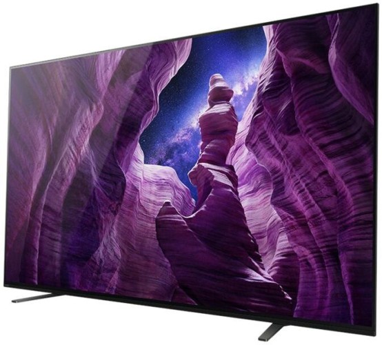 Телевизор OLED Sony 65" KD-65A8 BRAVIA черный 4K Ultra HD 50Hz DVB-T DVB-T2 DVB-C DVB-S DVB-S2 WiFi Smart TV