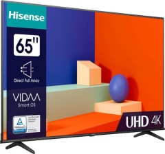 Телевизор LED Hisense 65" 65A6K черный 4K Ultra HD 60Hz DVB-T DVB-T2 DVB-C DVB-S DVB-S2 USB WiFi Smart TV