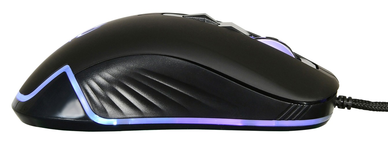 Мышь Оклик 925G STORM черный оптическая 3200dpi USB 6but (499553)