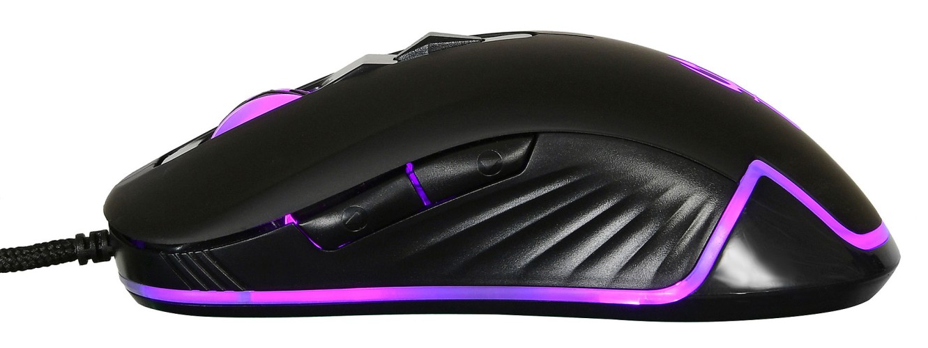 Мышь Оклик 925G STORM черный оптическая 3200dpi USB 6but (499553)