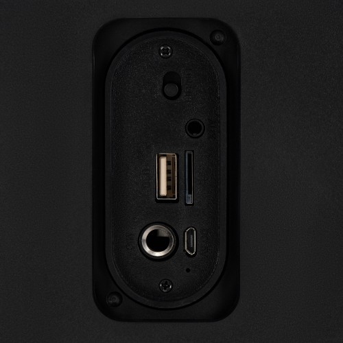 Минисистема Hyundai H-MC1230 черный 18Вт FM USB BT micro SD