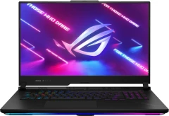 Ноутбук Asus ROG Strix Scar 17 G733PYV-LL067W Ryzen 9 7945HX3D 32Gb SSD1Tb NVIDIA GeForce RTX4090 16Gb 17.3" IPS WQHD (2560x1440) Windows 11 Home black WiFi BT Cam (90NR0DB4-M006J0)
