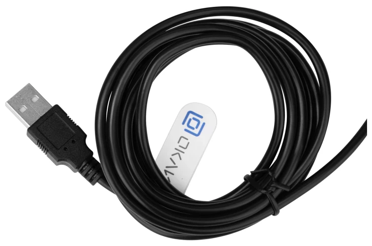 Микрофон проводной Оклик MP-M550 2м черный