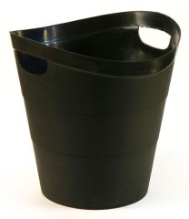 Корзина для бумаг Buro кругл. 14л. пластик черный