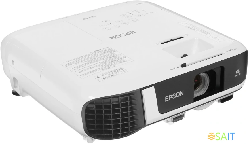 Проектор Epson EB-FH52 LCD 4000Lm (1920x1080) 16000:1 ресурс лампы:5500часов 1xUSB typeA 1xUSB typeB 2xHDMI 3.1кг