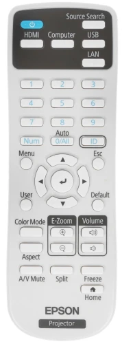 Проектор Epson EB-FH52 LCD 4000Lm (1920x1080) 16000:1 ресурс лампы:5500часов 1xUSB typeA 1xUSB typeB 2xHDMI 3.1кг