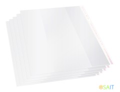 Обложка Silwerhof Монстрики с липк.сл. (набор 5шт) ПП 70мкм гладкая прозр. 240х380мм