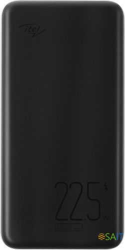 Мобильный аккумулятор Itel Star 200F 20000mAh QC3.0/PD3.0/PE2.0 22.5W 5A 2xUSB-A/USB-C черный