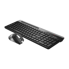 Клавиатура + мышь A4Tech Fstyler FB2535C клав:черный/серый мышь:черный/серый USB беспроводная Blueto A4Tech FB2535C SMOKY GREY
