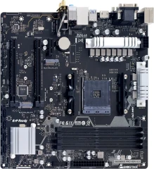 Материнская плата Biostar B550MX/E PRO Soc-AM4 AMD B550 4xDDR4 mATX AC`97 8ch(7.1) GbLAN RAID+VGA+DVI+HDMI