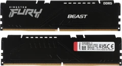 Память DDR5 2x8Gb 6000MHz Kingston KF560C36BBEK2-16 Fury Beast RTL Gaming PC5-48000 CL36 DIMM 288-pin 1.35В с радиатором Ret