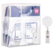 Держатель для бейджа Deli 8309White 80см горизонтально-вертикальный пластик белый (упак.:12шт)