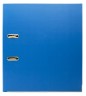 Папка-регистратор Silwerhof A4 50мм двусторон.ПВХ синий мет.окант. сборная смен.карм. на кор.