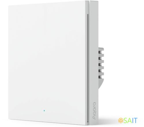 Умный выключатель Aqara H1 EU 1-нокл. без нейтрали белый (WS-EUK01)