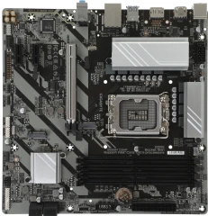 Материнская плата Gigabyte B860M D3HP Soc-1851 Intel B860 4xDDR5 mATX AC`97 8ch(7.1) GbLAN RAID+HDMI+DP