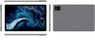 Планшет Digma Pro HIT 16 T616 (2.0) 8C RAM6Gb ROM128Gb 10.4" IPS 2000x1200 4G 2Sim Android 13 серый 13Mpix 5Mpix BT WiFi microSD 1Tb 7000mAh
