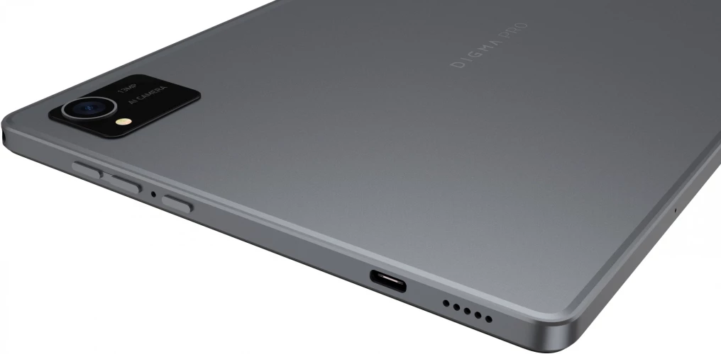 Планшет Digma Pro HIT 16 T616 (2.0) 8C RAM6Gb ROM128Gb 10.4" IPS 2000x1200 4G 2Sim Android 13 серый 13Mpix 5Mpix BT WiFi microSD 1Tb 7000mAh