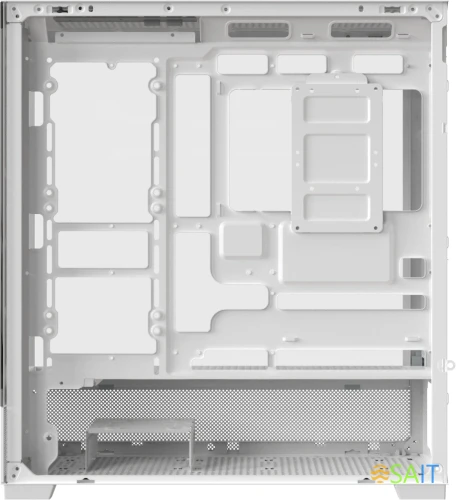 Корпус Formula Crystal Z2 белый без БП ATX 5x120mm 1xUSB2.0 2xUSB3.0 audio bott PSU