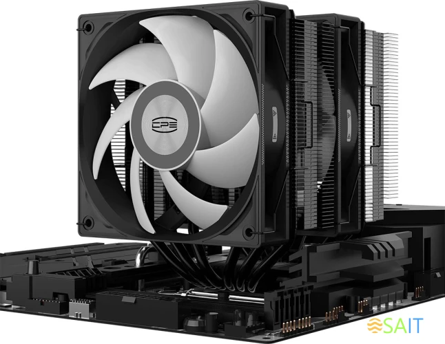 Устройство охлаждения(кулер) PcCooler RT620 ARGB Soc-AM5/AM4/1151/1200/2066/1700 черный 4-pin 28-32dB Al+Cu 265W Ret (RT620-BKAWXX-GL)