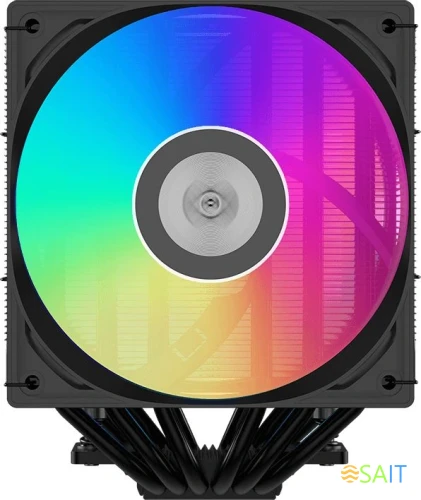 Устройство охлаждения(кулер) PcCooler RT620 ARGB Soc-AM5/AM4/1151/1200/2066/1700 черный 4-pin 28-32dB Al+Cu 265W Ret (RT620-BKAWXX-GL)