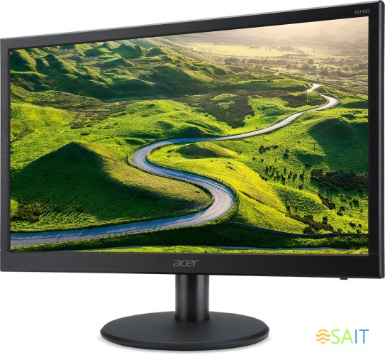 Монитор Acer 18.5" EB192QBbi черный TN+film LED 5ms 16:9 HDMI матовая 200cd 90гр/65гр 1366x768 60Hz VGA HD 2.1кг