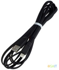 Кабель Premier 6-703RL45 2.0BK USB (m)-Lightning (m) 2м черный пакет