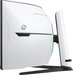 Монитор Samsung 57" Odyssey Neo G9 S57CG952NI черный VA LED 32:9 HDMI полуматовая HAS Piv 2500:1 420cd 178гр/178гр 7680x2160 240Hz FreeSync Premium Pro DP Dual UHD USB 19кг