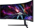 Монитор Samsung 57" Odyssey Neo G9 S57CG952NI черный VA LED 32:9 HDMI полуматовая HAS Piv 2500:1 420cd 178гр/178гр 7680x2160 240Hz FreeSync Premium Pro DP Dual UHD USB 19кг
