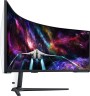 Монитор Samsung 57" Odyssey Neo G9 S57CG952NI черный VA LED 32:9 HDMI полуматовая HAS Piv 2500:1 420cd 178гр/178гр 7680x2160 240Hz FreeSync Premium Pro DP Dual UHD USB 19кг