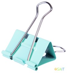 Зажимы Deli E8555S металл 19мм ассорти (упак.:40шт) пластиковая туба