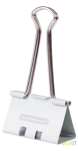 Зажимы Deli E8555S металл 19мм ассорти (упак.:40шт) пластиковая туба