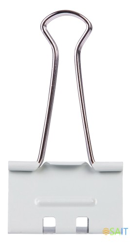 Зажимы Deli E8555S металл 19мм ассорти (упак.:40шт) пластиковая туба