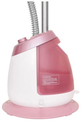 Отпариватель напольный Hyundai H-US02456 1800Вт белый/розовый