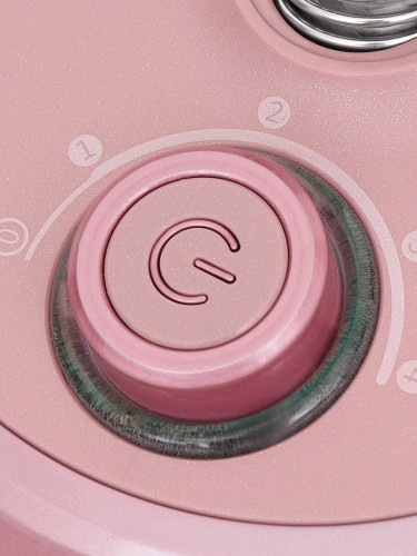 Отпариватель напольный Hyundai H-US02456 1800Вт белый/розовый