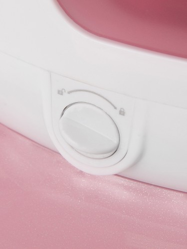 Отпариватель напольный Hyundai H-US02456 1800Вт белый/розовый