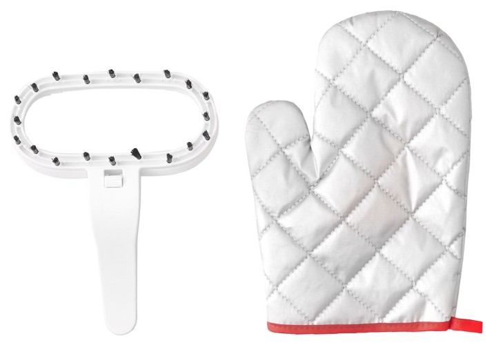 Отпариватель напольный Hyundai H-US02456 1800Вт белый/розовый