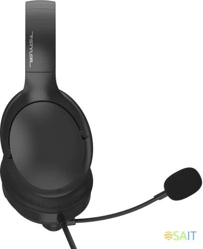 Наушники с микрофоном A4Tech Fstyler FH280U черный 2м мониторные USB оголовье