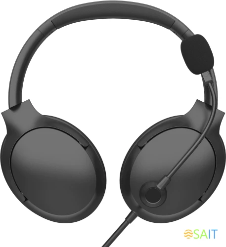 Наушники с микрофоном A4Tech Fstyler FH280U черный 2м мониторные USB оголовье