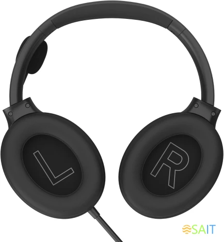 Наушники с микрофоном A4Tech Fstyler FH280U черный 2м мониторные USB оголовье