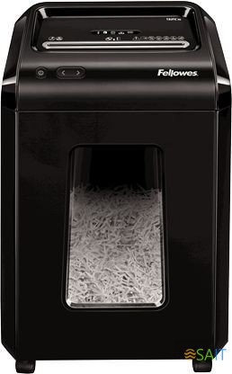 Шредер Fellowes PowerShred 92Cs (секр.P-4) фрагменты 18лист. 25лтр. скрепки скобы пл.карты CD