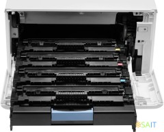 Принтер лазерный HP Color LaserJet Pro M454dw (W1Y45A) A4 Duplex Net WiFi белый