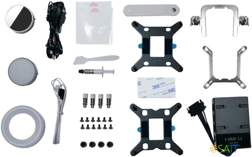 Система водяного охлаждения Lian-Li Galahad II Trinity 360 SL-INF ARGB Soc-AM5/AM4/1200/1700/1851 белый 4-pin 29dB Al+Cu Ret (G89.GA2T36INW.00)