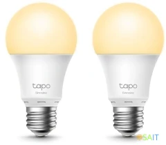 Умная лампа TP-Link Tapo L510E (2pack) E27 8.7Вт 806lm Wi-Fi (упак.:2шт) (TAPO L510E(2-PACK))