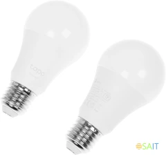 Умная лампа TP-Link Tapo L510E (2pack) E27 8.7Вт 806lm Wi-Fi (упак.:2шт) (TAPO L510E(2-PACK))