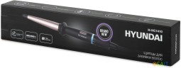 Щипцы Hyundai H-HC1410 40Вт черный макс.темп.:200С покрытие:керамико-турмалиновое