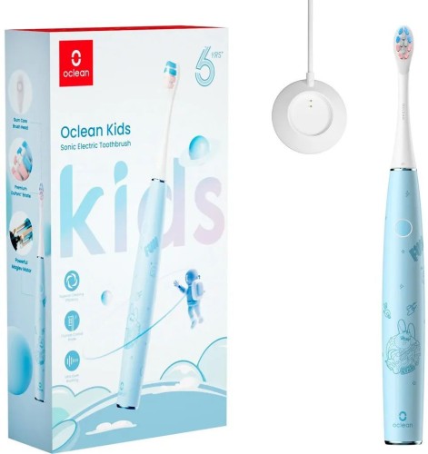 Зубная щетка электрическая Oclean Kids голубой