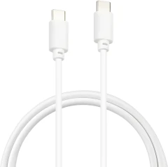 Кабель Buro PD15W USB Type-C (m)-USB Type-C (m) 1м белый